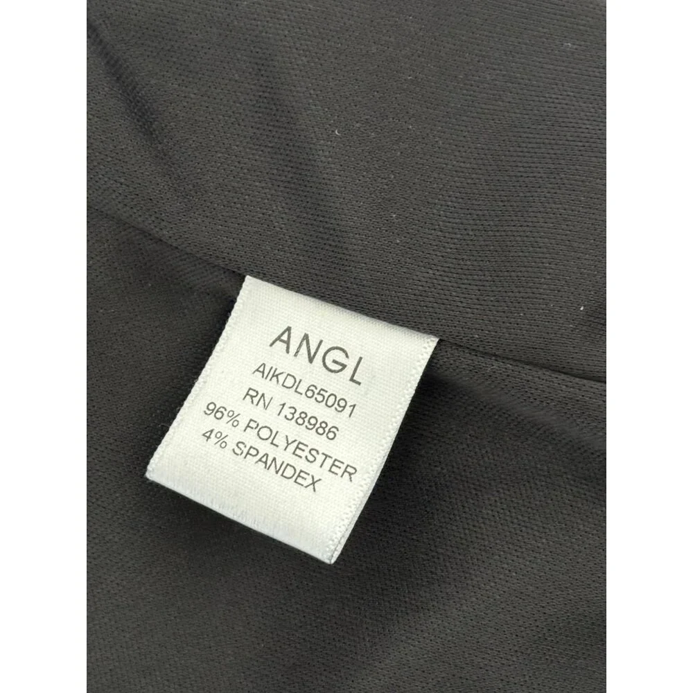 Mini Skirt Small BodyCon Gold Zip Adjustable Slit Streetwear Minimalist Preppy - Picture 10 of 15
